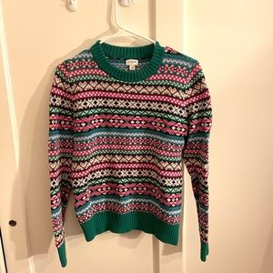 JCrew Fair Isle Sweater